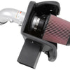 K&N 69 Series Typhoon Performance Intake Kit - Silver for 13-14 Nissan Altima 2.5L L4