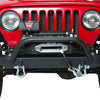 Fishbone Offroad 97-06 Jeep Wrangler TJ Rubicon Front Bumper W/Winch Guard - Blk Textured Powdercoat