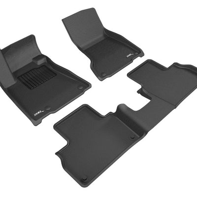 3D MAXpider 17-18 Maserati Levante Kagu Floor Mat- Black R1 R2