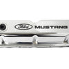 Ford Racing Ford Mustang Logo Stamped Steel Chrome Valve Covers