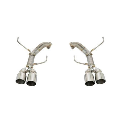 Remark 11-14 Subaru WRX/STI GR (GV) Sedan Axle Back Exhaust w/Stainless Steel Single Wall Tip