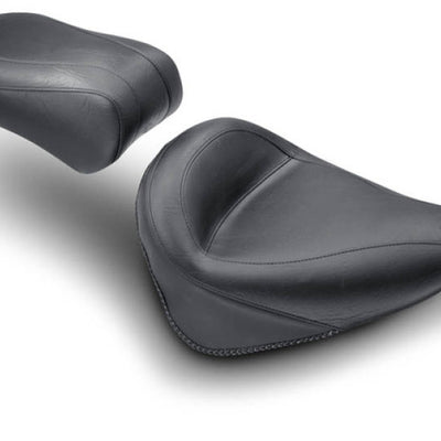 Mustang 00-15 Harley Softail Standard Rear Tire Standard Touring Solo Seat - Black
