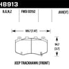 Hawk 18-19 Jeep Grand Cherokee Performance Ceramic Street Front Brake Pads