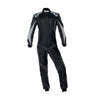 OMP One Evo X Overall Black/Silver - Size 64 (Fia 8856-2018)