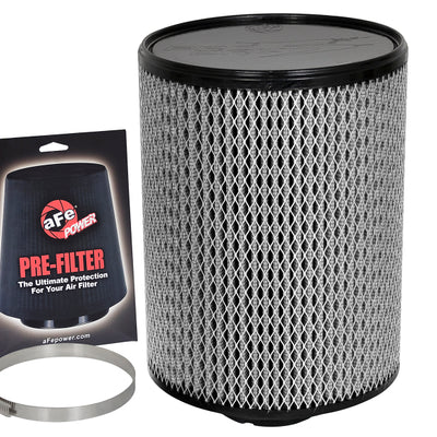 aFe MagnumFLOW Pro DRY S Air Filter 4in F x 8-1/2in B x 8-1/2in T x 11in H