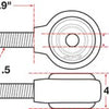 SPC Performance XAXIS Rod End Ball Joint