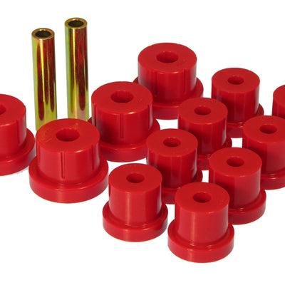 Prothane 67-69 Chevy Camaro Rear Multi-Leaf Bushings - Red