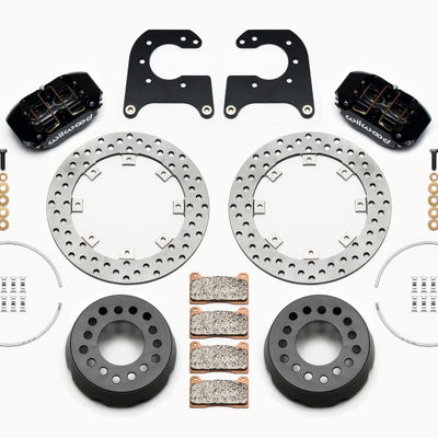Wilwood Dynapro Lug Mount Single Rear Dynamic Kit SA Drilled 58-64 Olds/Pont 1/2in Studs