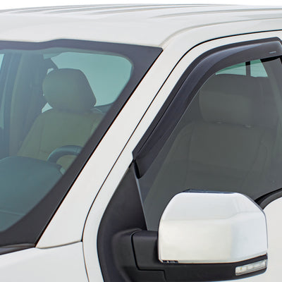 Stampede 1996-2007 Chrysler Town & Country Tape-Onz Sidewind Deflector 2pc - Smoke