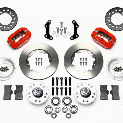 Wilwood Forged Dynalite Front Kit 11.00in Red 73-80 CDP A B E & F Body
