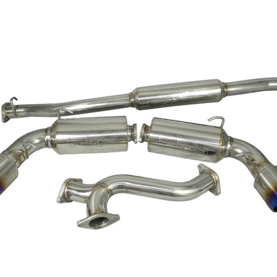 Injen 13-20 Subaru BRZ/Toyota 86 2.0L 4cyl SS CB Exhaust w/ Dual Injen Embossed Muffler