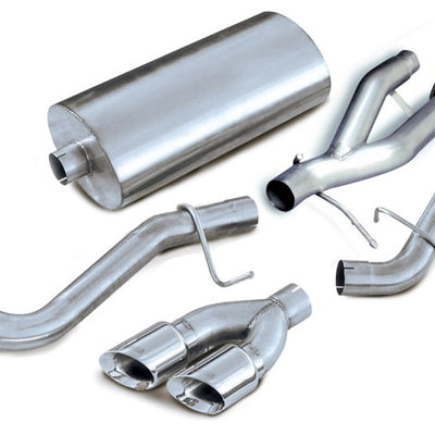 Corsa 2003-2006 Cadillac Escalade ESV 6.0L V8 Polished Sport Cat-Back Exhaust