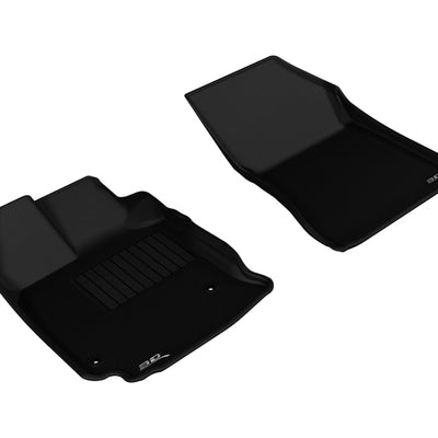 3D MAXpider 2013-2015 Toyota Venza Kagu 1st Row Floormat - Black