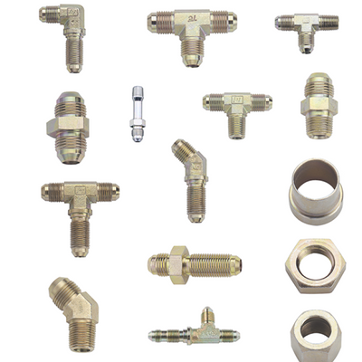 Fragola -3AN Tee 1/8 NPT On Side - Steel