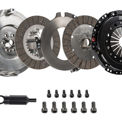 DKM Clutch BMW F22/F23 M 235i MS Organic Twin Disc Clutch Kit w/Flywheel (660 ft/lbs Torque)