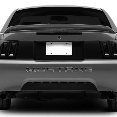 Raxiom 99-04 Ford Mustang Excluding 99-01 Cobra Icon LED Tail Lights- Black Housing (Smoked Lens)