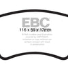 EBC 09-11 Audi A4 2.0 Turbo Greenstuff Rear Brake Pads