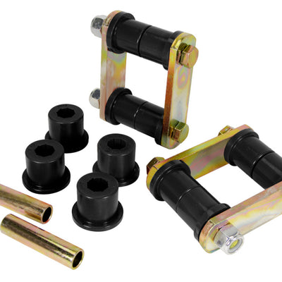 Prothane 70-74 AMC AMX/Javelin HD Spring & Shackles Bushings - Black