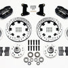 Wilwood Dynapro Dust-Boot Front Kit 12.19in Drilled 74-80 Pinto/Mustang II Disc Spindle only