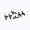 DeatschWerks 99-10 Ford Mustang V6 3.8L /4.0 Bosch EV14 1500cc Injectors (Set of 6)