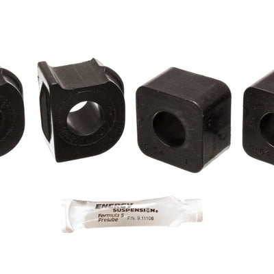 Energy Suspension 80-89 Chrysler Daytona/Lancer Black 1-1/8in Front Sway Bar & End Link Bushing Set