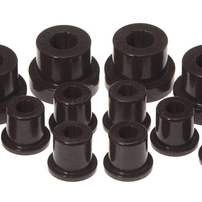 Prothane 76-86 Jeep CJ5/CJ7 Front Spring & Shackle Bushings - Black
