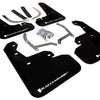 Rally Armor 17-23 Subaru Impreza 4D/5D Black UR Mud Flap w/White Logo