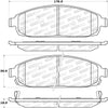 StopTech Sport Brake Pads w/Shims and Hardware - Rear