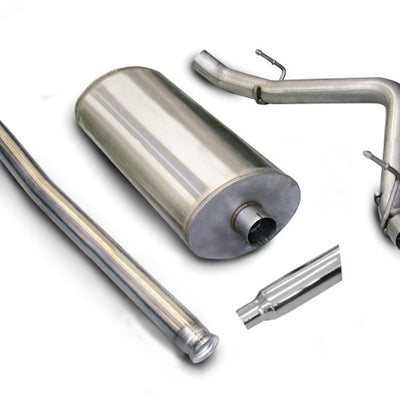 Corsa 2007-2008 Chevrolet Silverado Reg. Cab/Short Bed 1500 4.8L V8 Polished Sport Cat-Back Exhaust