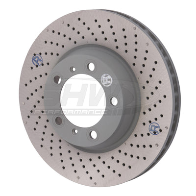 SHW 2012 Porsche 911 Carrera 4GTS 3.8L w/o Ceramics Right Frt Drill-Dimp MB Brake Rotor(99635141004)
