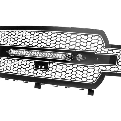 aFe 18-20 Ford F-150 w/ FFC Scorpion Grill w/ LEDs