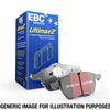 EBC 12+ Ford Focus 2.0 Turbo ST Ultimax2 Front Brake Pads