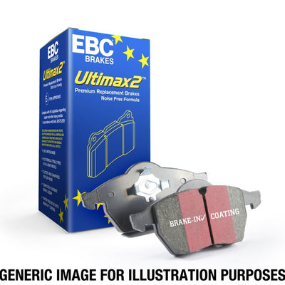 EBC 12+ Ford Focus 2.0 Turbo ST Ultimax2 Front Brake Pads