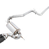 AWE Tuning Ford Focus ST Touring Edition Cat-back Exhaust - Non-Resonated - Diamond Black Tips