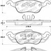 StopTech Performance Brake Pads