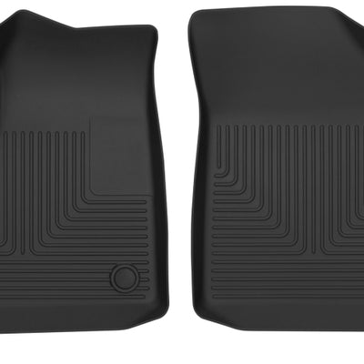 Husky Liners 2018+ Chevrolet Traverse / 2018+ Buick Enclave X-Act Contour Black Front Floor Liners