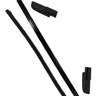 Rampage 2018+ Jeep Wrangler JL (2 & 4 Door) Soft Top Tailgate Bar - Black