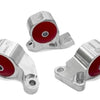 Innovative 88-91 Civic D-Series Silver Aluminum Mounts 75A Bushings (Cable)