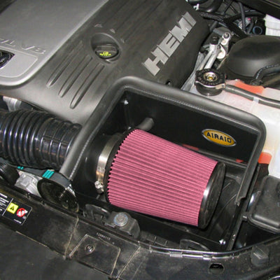 Airaid 05-08 Dodge Magnum/Chrysler 300C 5.7L Hemi CAD Intake System w/o Tube (Oiled / Red Media)