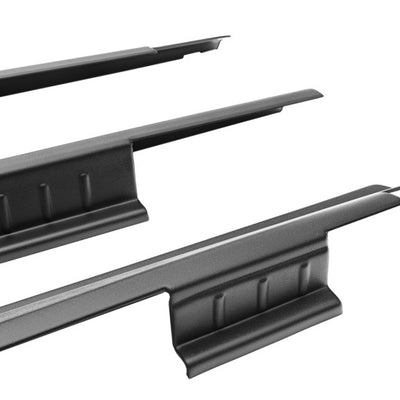 Rugged Ridge 18-22 Jeep Wrangler (JL) Rocker Pnl/Sill Plate Cvr 4dr. Rocker Guard 4pc. - Tex. Blk