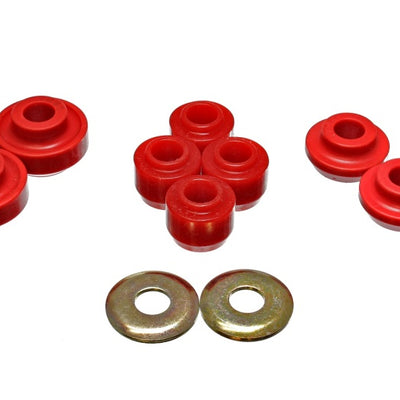 Energy Suspension 86-95 Ford Taurus Red Front Strut Rod Bushing Set