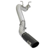 aFe ATLAS 5in DPF-Back Aluminized Steel Exhaust System GM Diesel Trucks 2017 V8 6.6L (td) L5P