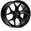 Vossen HF-5 21x9.5 / 5x130 / ET53 / Flat Face / 71.6 - Gloss Black Wheel