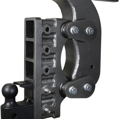 Gen-Y The Boss Torsion-Flex 2.5in Receiver 18in Drop Hitch w/Dual-Ball/Pintle Lock/Stab Kit