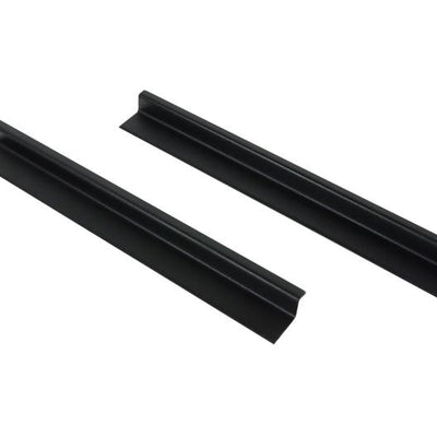 Kentrol 07-18 Jeep Wrangler JK Entry Guards Pair 2 Door - Textured Black