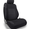 PRP 12-15 Toyota Tacoma Front Seat Covers/ Fold Flat Edition (Pair) - Black/Grey