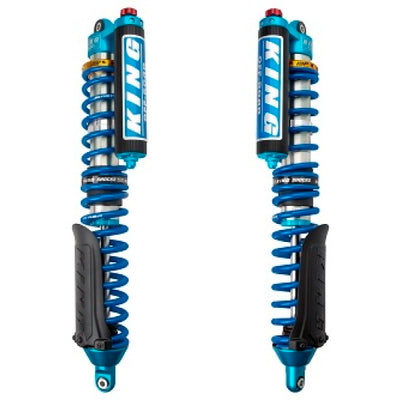 King Shocks 2017+ Maverick X3 X DS 64in Front 2.5 Dia Piggy Res Coilover w/ Adj&Finned Res