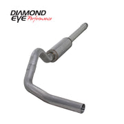 Diamond Eye KIT 4in Catback Single AL: 94-97 FORD 7.3L F250/F350 PWRSTROKE