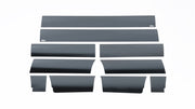 Putco 09-14 Ford F-150 Super Cab 6.5 (w/o Factory Fender Flares) Blk Platinum Rocker Panels - 10pcs
