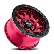 Dirty Life 9313 Enigma Race 17x9 / 5x127 BP / -12mm Offset / 78.1mm Hub Crimson Candy Red Wheel